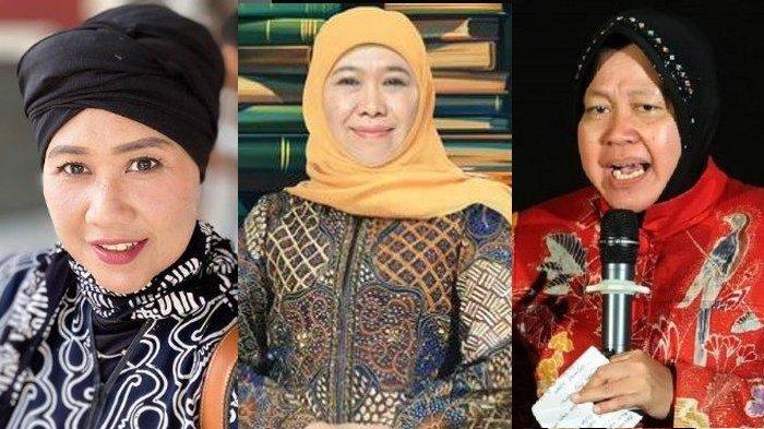 Jawa Timur mencatat rekor dalam Pilkada 2024. Pasalnya, ketiga bakal calon gubenrnur di provinsi ini semuanya perempuan. Mereka adalah Khofofah Indar Parawansa, Luluk Nur Hamidan, dan Tri Rismaharini