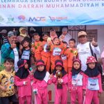 Murid Muhammadiyah se Malang Raya mengikuti lomba atletik yang diadakan LSBO. Anak-anak TK ABA juga menjadi peserta. Tapi guru dan orang tuanya yang paling heboh jadi supporter.