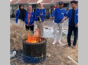 Pembakar Sampah Minim Asap Buatan Mahasiswa UMG