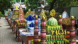 Tumpeng-Tumpeng Antimainstream Karya Siswa SMK Sunan Giri