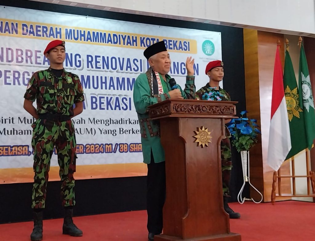 Din Syamsuddin mengingatkan hubungan Muhammadiyah dan pemerintah bersifat proporsional. Jika pemerintah benar didukung, namun bila salah harus dikoreksi.