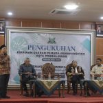 Talkshow inspiratif mewarnai pengukuhan PDPM Kota Probolinggo 2023-2027. Menghadirkan tiga narasumber.