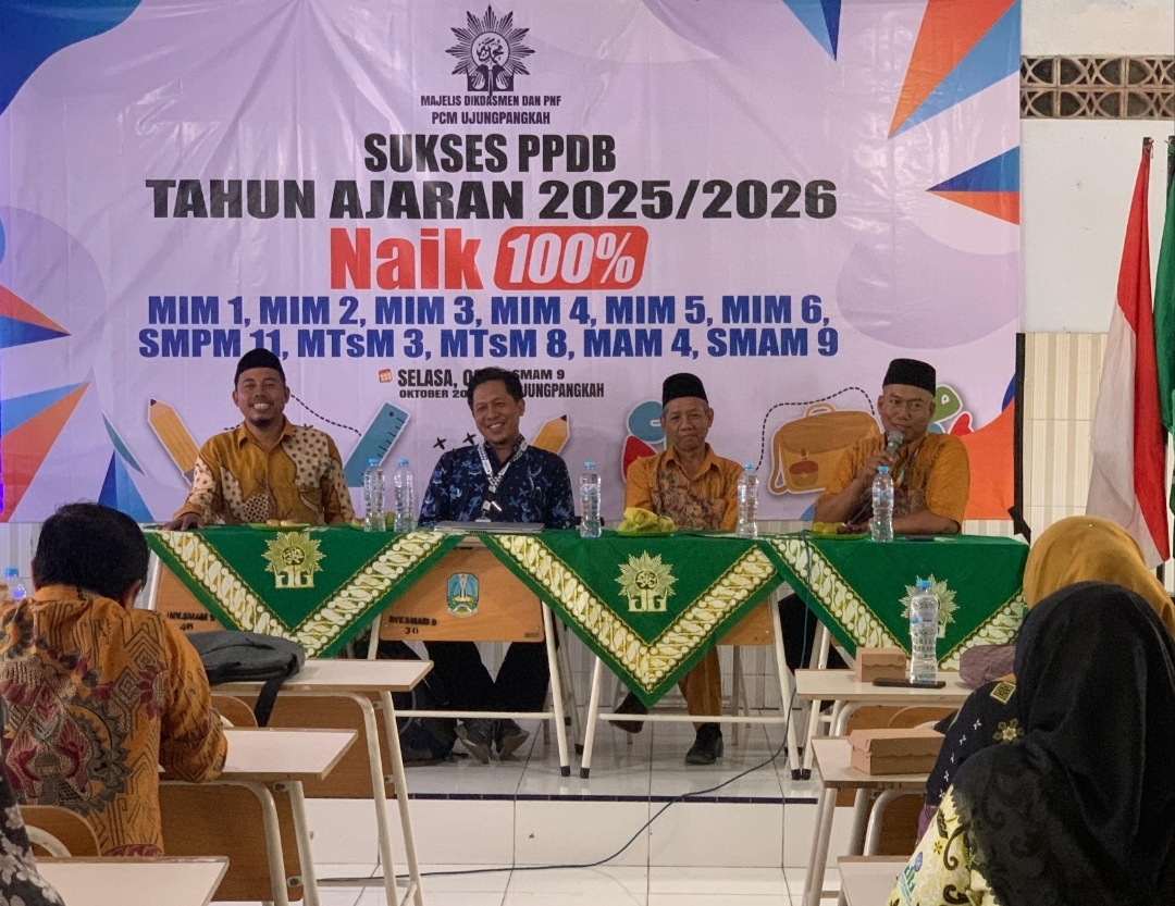 Strategi sukses PPDB dibahas pada pelatihan yang diadakan Foskam MI Kecamatan Ujungpangkah. Harapannya peserta didik baru tahun ajaran 2025-2026 bisa naik 100 persen.