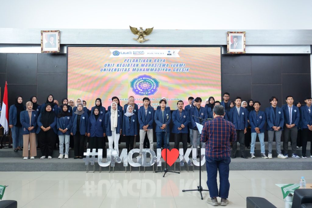 Pelantikan Raya UKM UMG diharapkan jadi momentum mempererat persaudaraan di antara mahasiswa, serta membangun rasa kebersamaan dan solidaritas melalui kolaborasi dalam berbagai program.