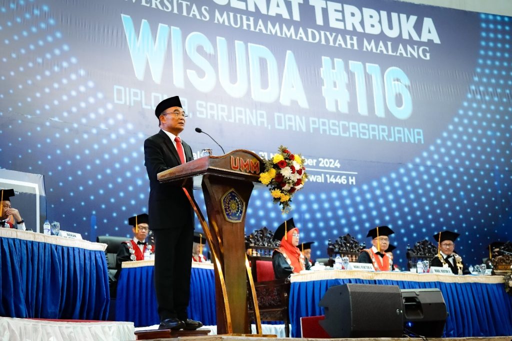 Pesan Penasihat Khusus Presiden pada Wisudawan UMM