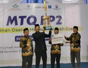 Daftar Pemenang MTQ LP2 PDM Gresik dan Juara Umumnya