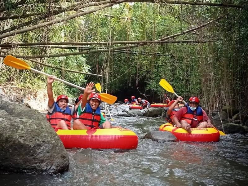 Tukad Jinah Tubing, Asyiknya Menyusuri Arus Deras Sungai