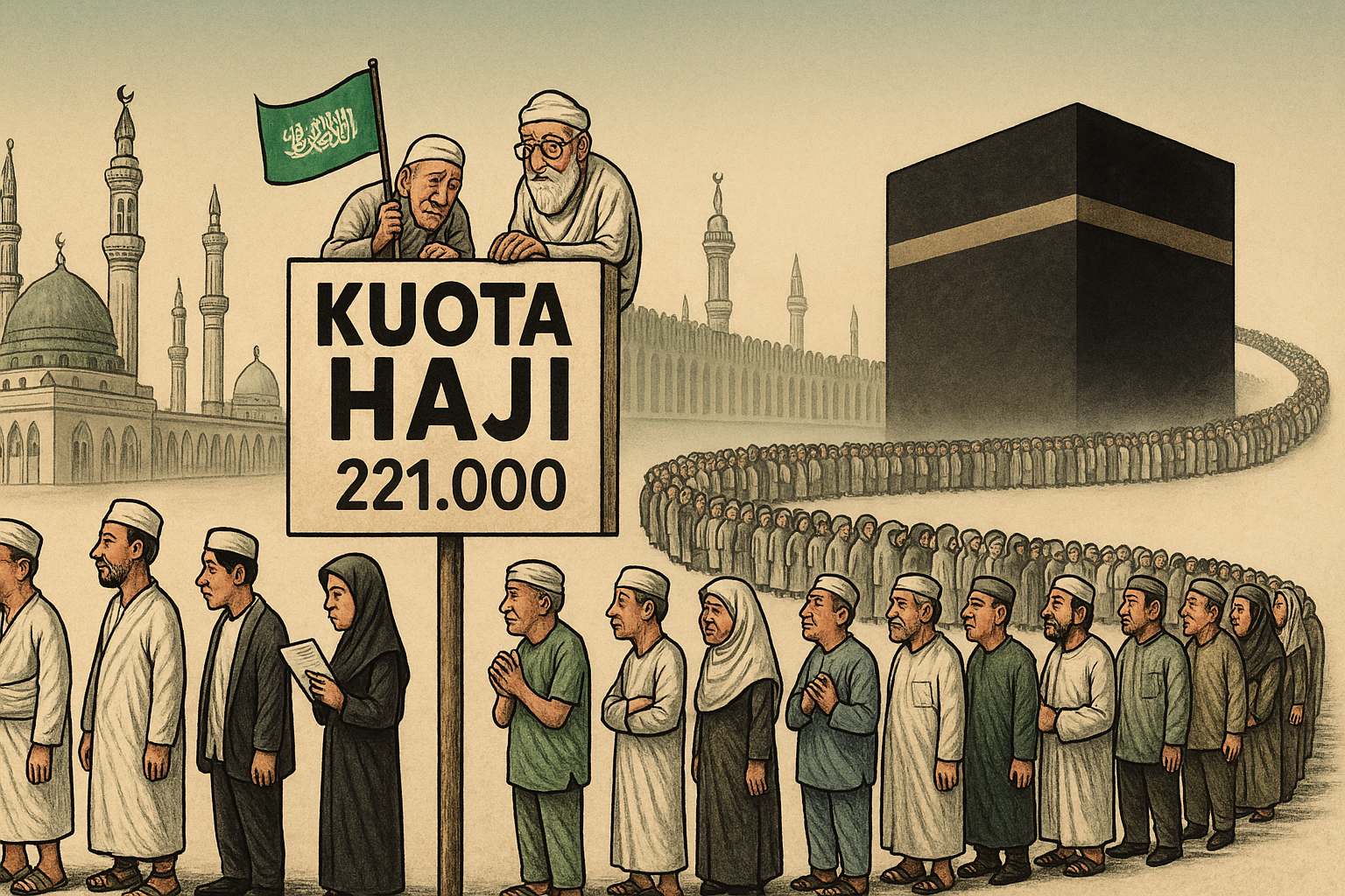 Solusi Antrean Panjang Daftar Tunggu Haji