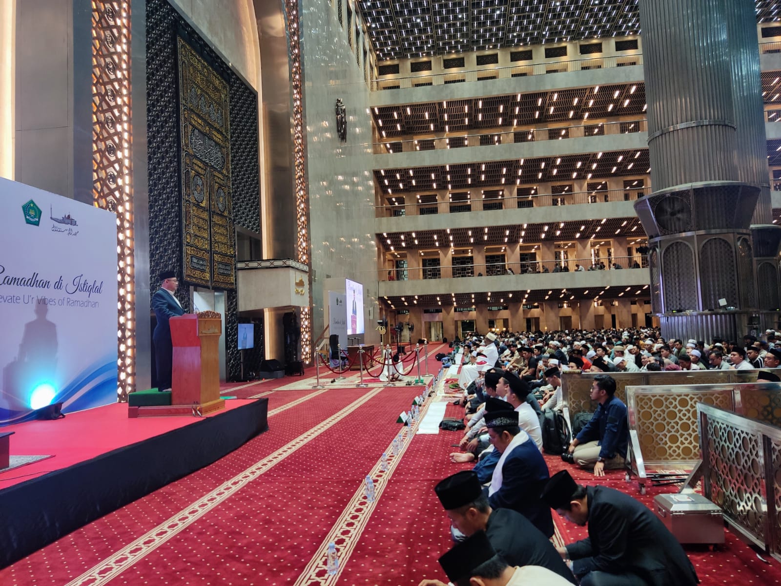 Ceramah Tarawih di Istiqlal, Mendikdasmen: Puasa sebagai Sarana Pendidikan Karakter