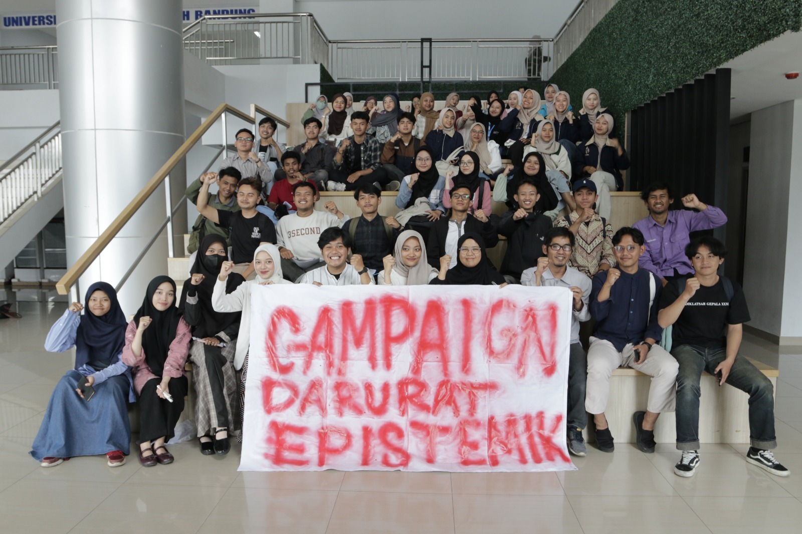 Krisis Literasi! BEM UM Bandung Gaungkan Kampanye Darurat Epistemik