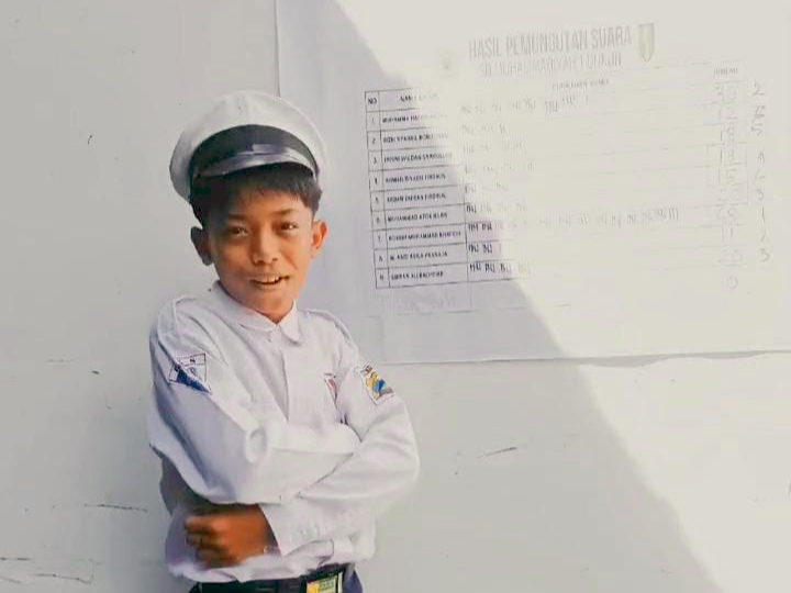 Robbi Muhammad Khafidz Jadi Nakhoda Perdana IPM Kids SD Mutu Dukun