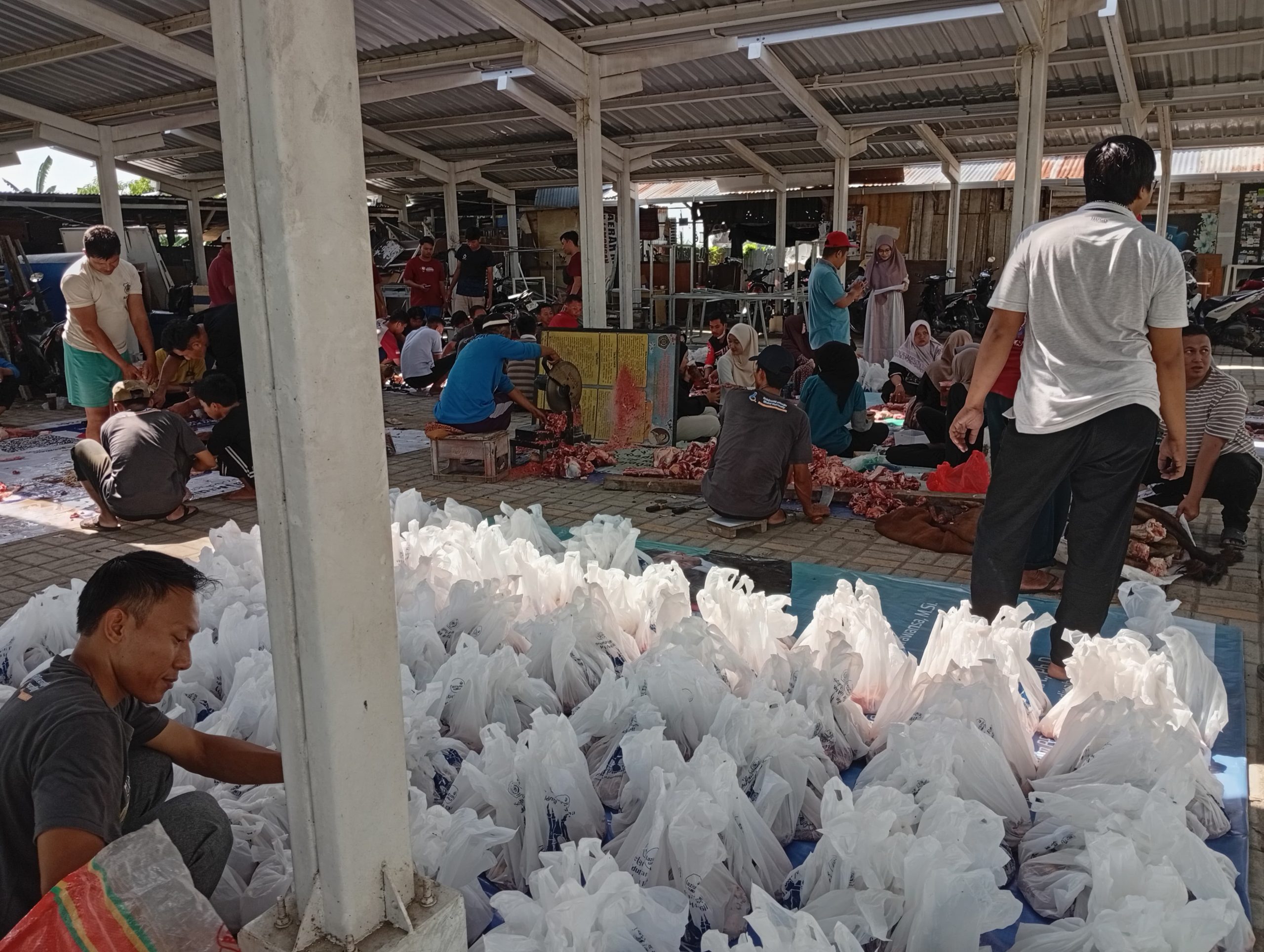 Dari Umla untuk Umat: 700 Paket Kurban untuk 4 Kelompok Penerima