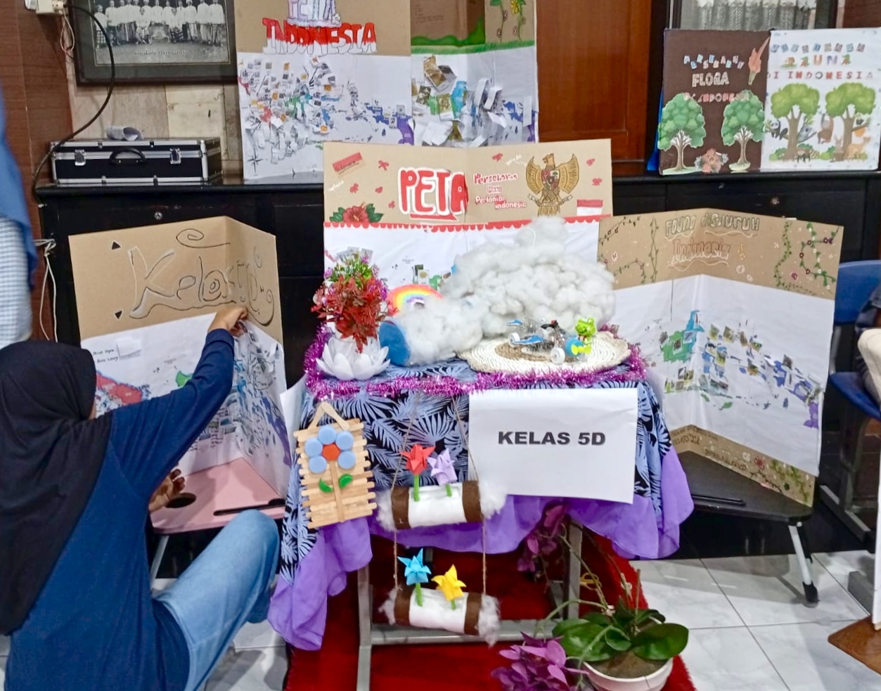 Aroma kreativitas memenuhi Averroes Hall saat Mugeb School menggelar "Mugeb Exhibition" (gelar karya). Pameran ini puncak P5 yang mewadahi siswa menciptakan pengalaman belajar sesuai tema yang ditentukan.