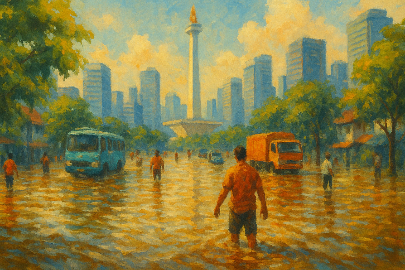 Banjir Jakarta dan Mutu yang Terendam: Belajar dari Bangladesh dan Venesia