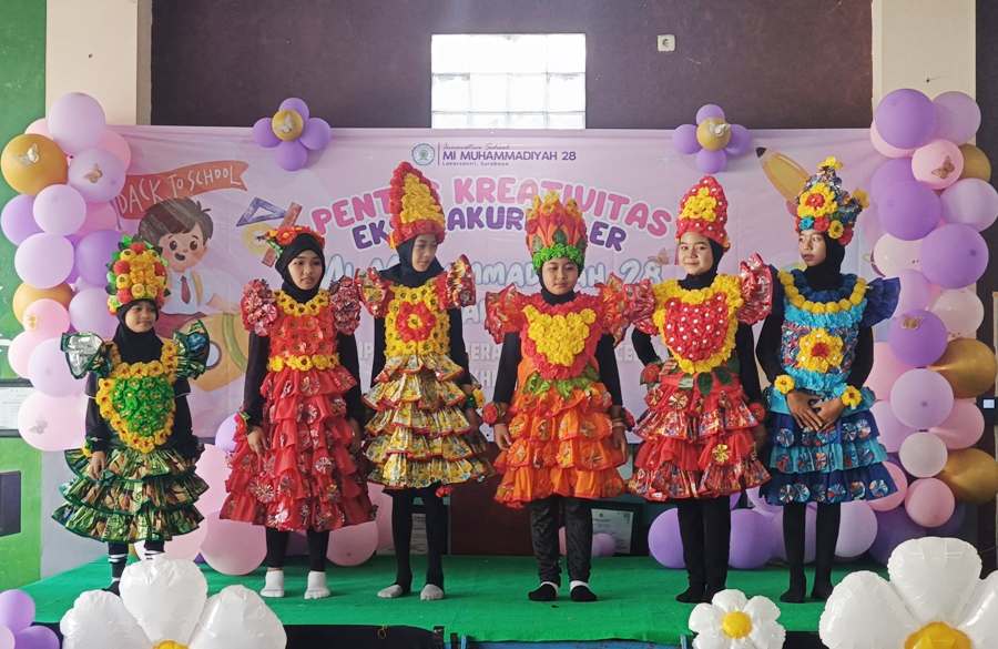 Baju Sampah, Bergaya Tetap Wah