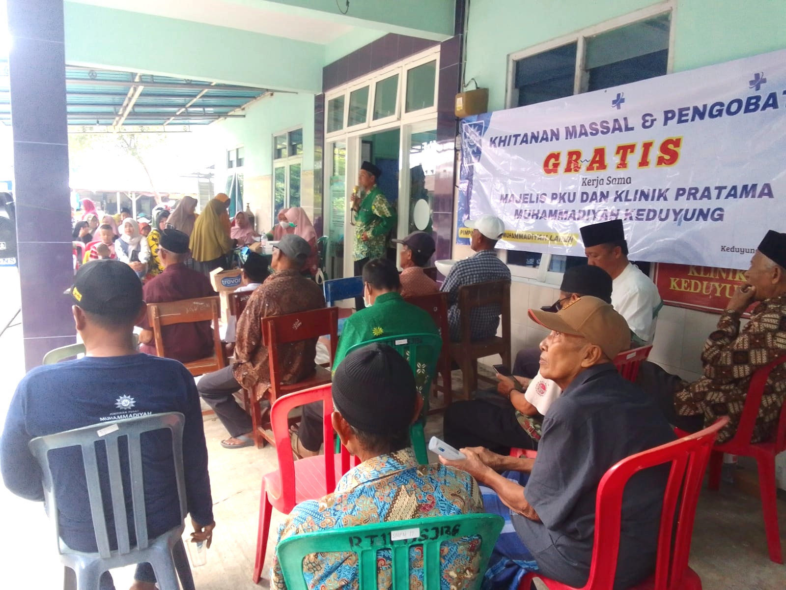 Baksos Klinik Muhammadiyah Keduyung Jangkau 3 Layanan Gratis, 183 Warga Terbantu