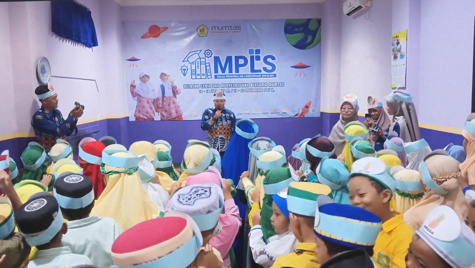 MPLS SD Mumtas: Ceria Bernuansa Islami, Penuh Makna sejak Langkah Awal