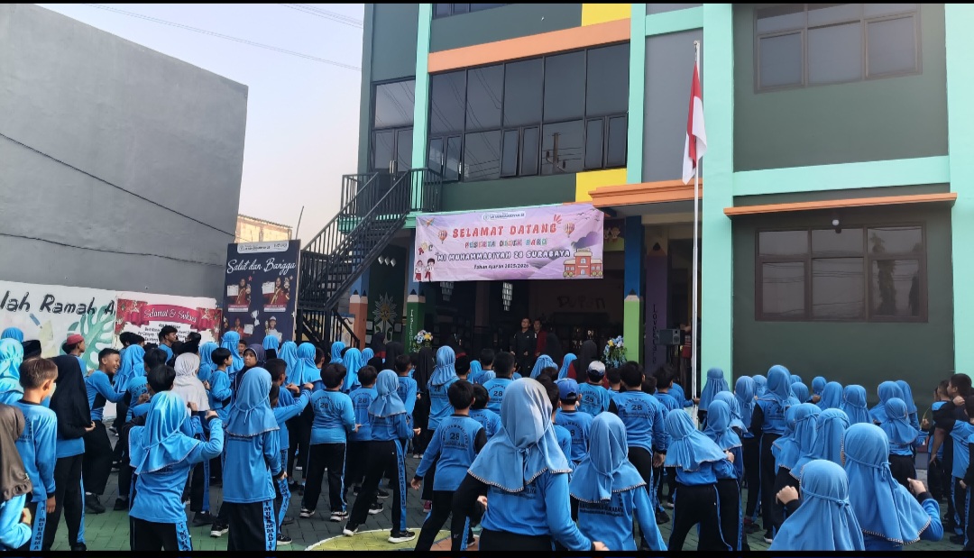 Senam Anak Indonesia Hebat Getarkan MIM 28 