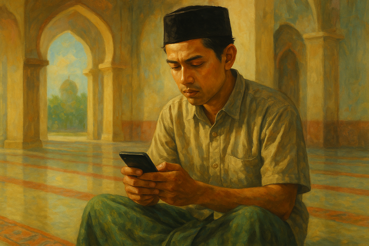 Menjaga Khusyuk, Memerdekakan Masjid dari Gangguan HP