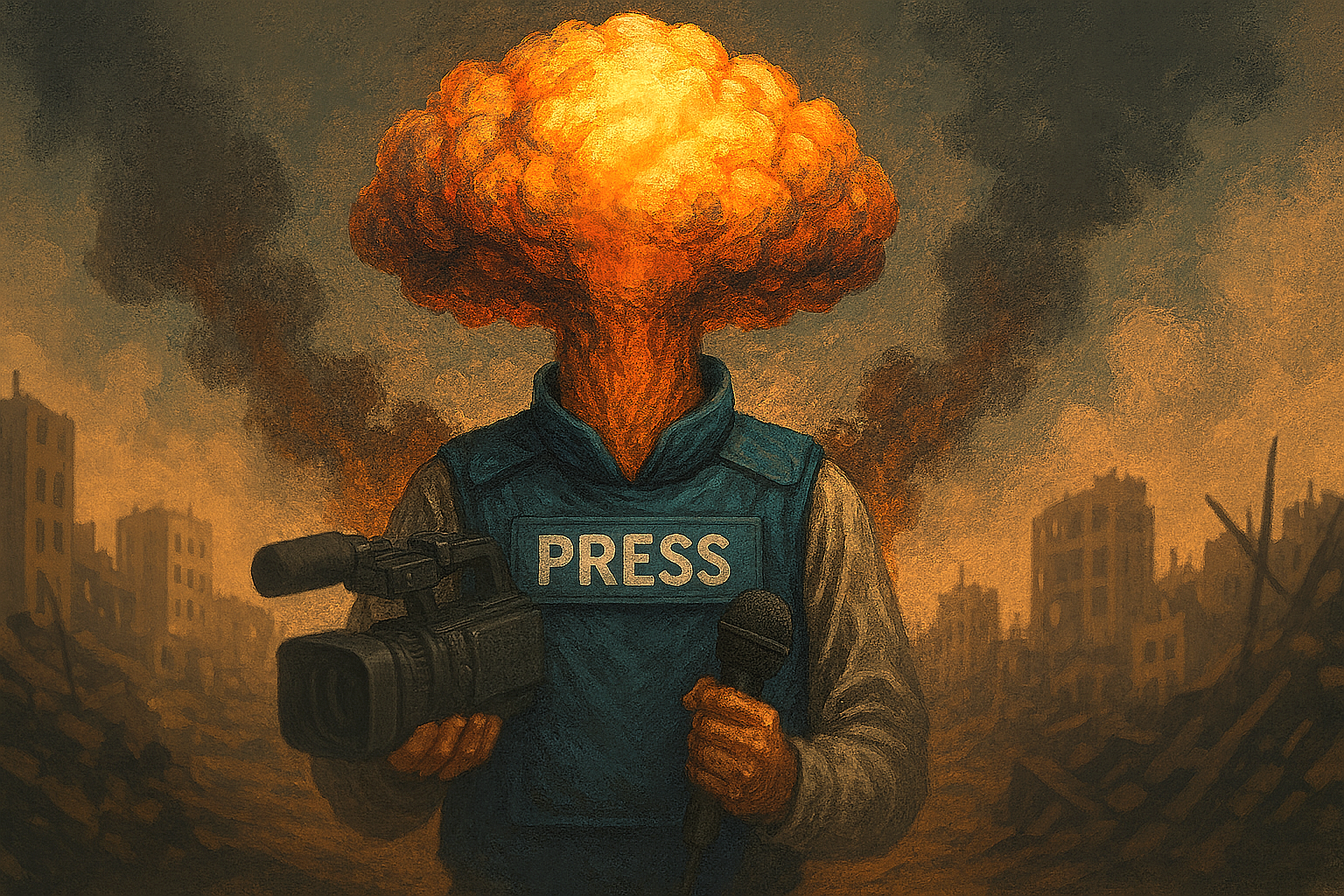 Absurd di Gaza: Jurnalis Dibunuh, Dunia Sibuk Berpidato