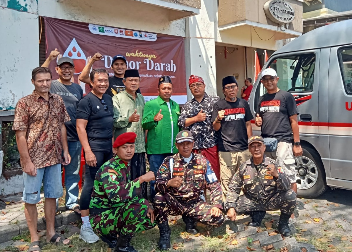 Setetes Darah Satukan Perbedaan: Warga Lintas Iman Rayakan Kemerdekaan dengan Donor Darah