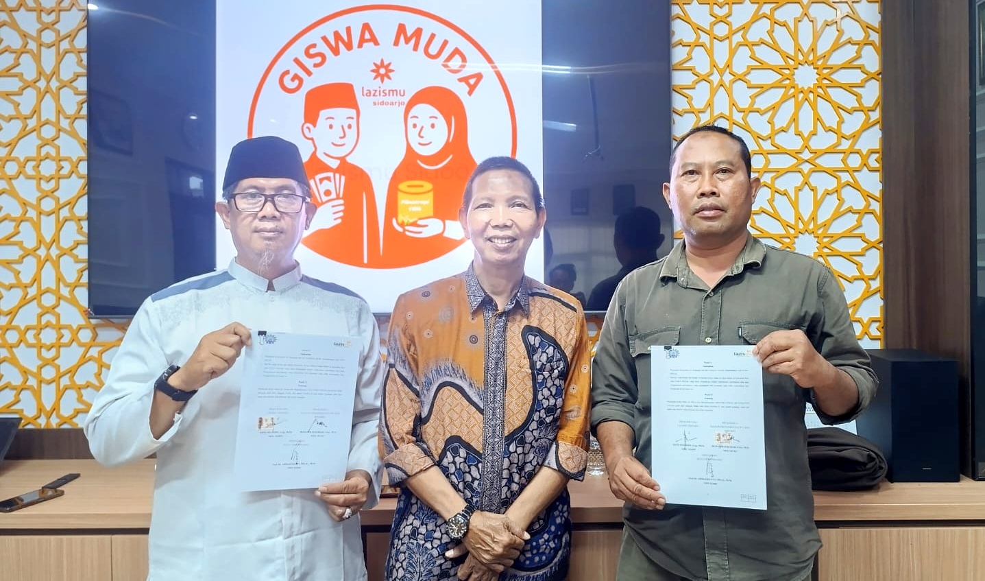 MoU Lazismu dan Majelis Dikdasmen Lahirkan Gerakan Infak Siswa Muhammadiyah Sidoarjo