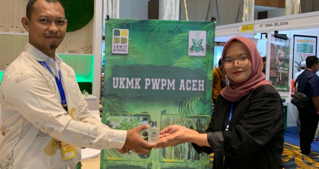 Parfum Berbahan Kelapa Sawit Buatan Pemuda Muhammadiyah Aceh di Siexpo 2025