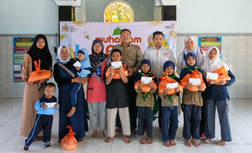 Muharam Ceria Lazismu Demak Santuni Anak Yatim Piatu