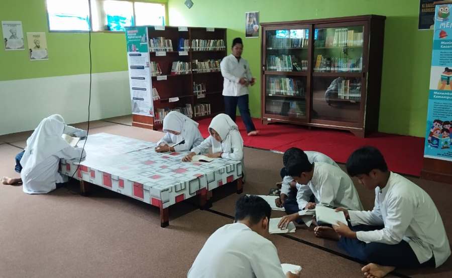 Program Ini Menaikkan Kunjungan Perpustakaan SMP Muhammadiyah Banguntapan