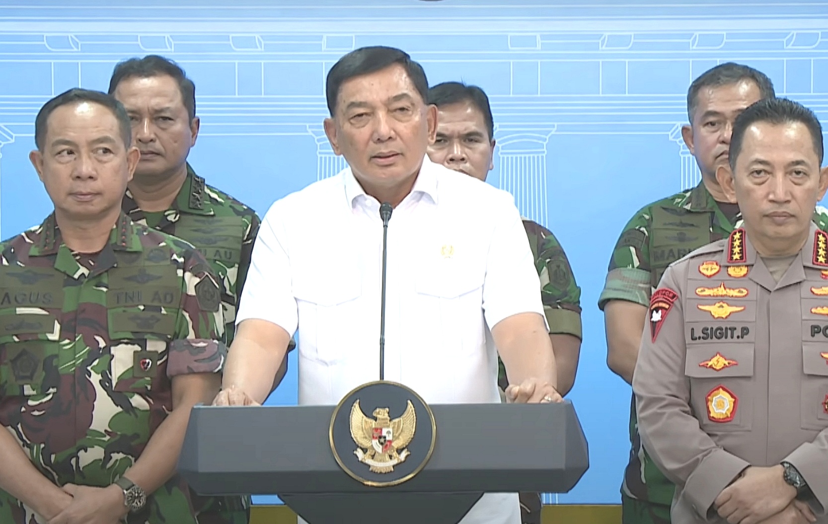 Menhan Tegaskan Arahan Presiden: TNI–Polri Wajib Solid, Pelanggaran Hukum Ditindak Tegas