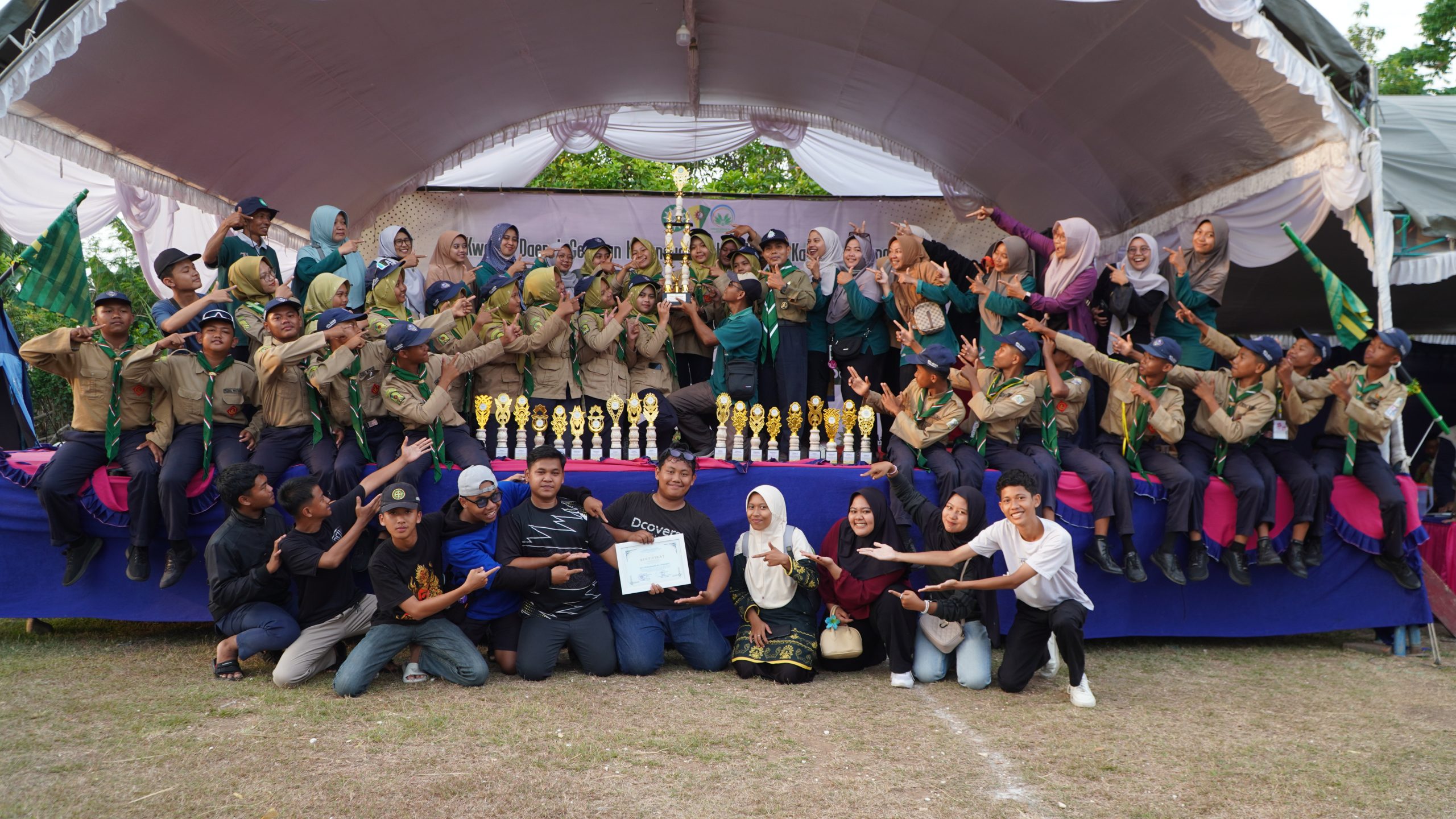 MTs Muhammadiyah 2 Jenangan Juara Umum Jamda VIII Kwarda HW Ponorogo