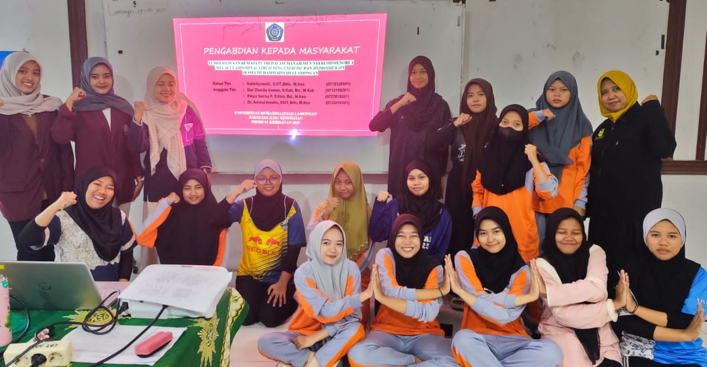 Dosen Kebidanan Umla Berdayakan Remaja Putri Atasi Nyeri Haid tanpa Obat