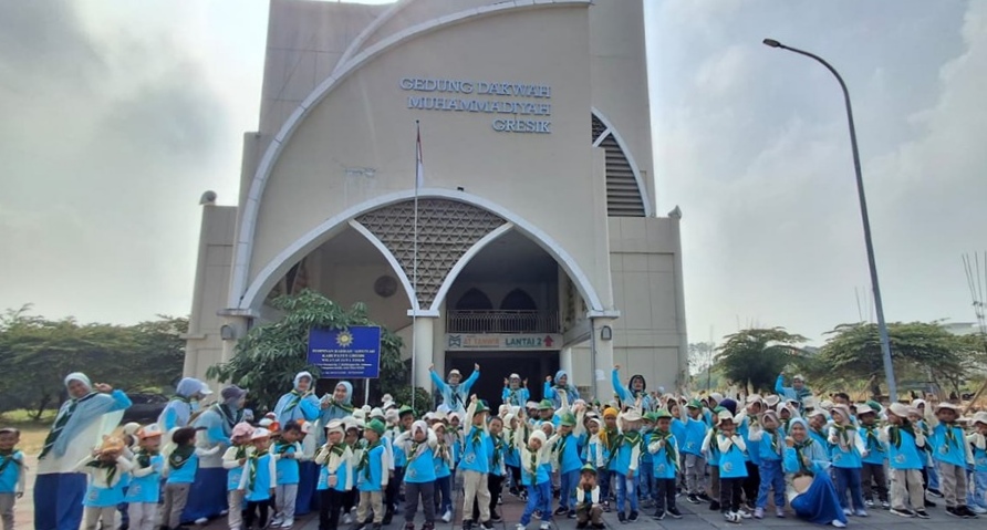 Hizbul Wathan Days: Cara TK Aisyiyah 42 GBA Kenalkan Muhammadiyah sejak Dini