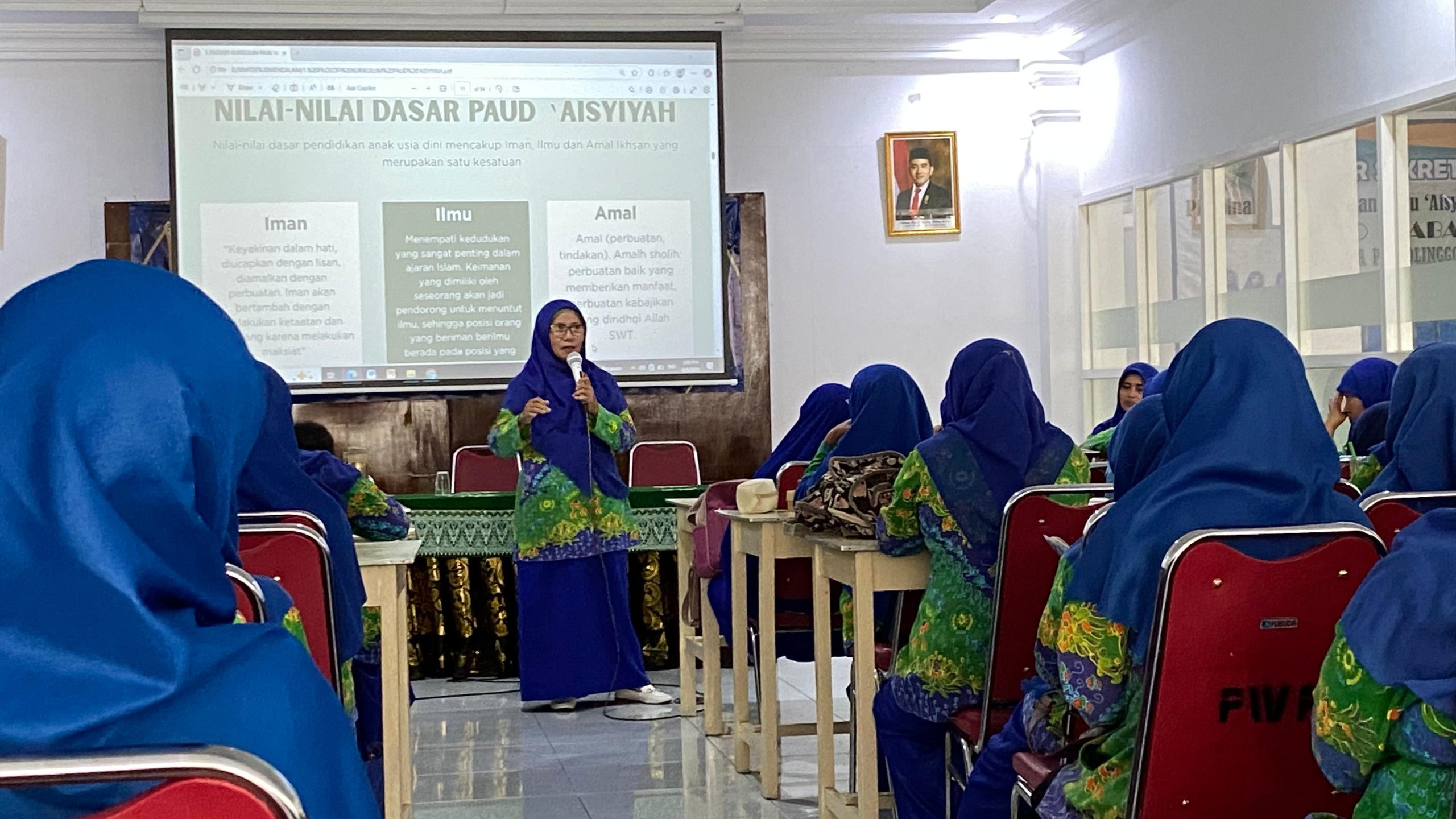 Guru PAUD Aisyiyah Kota robolinggo Menyemai Pembelajaran Mendalam