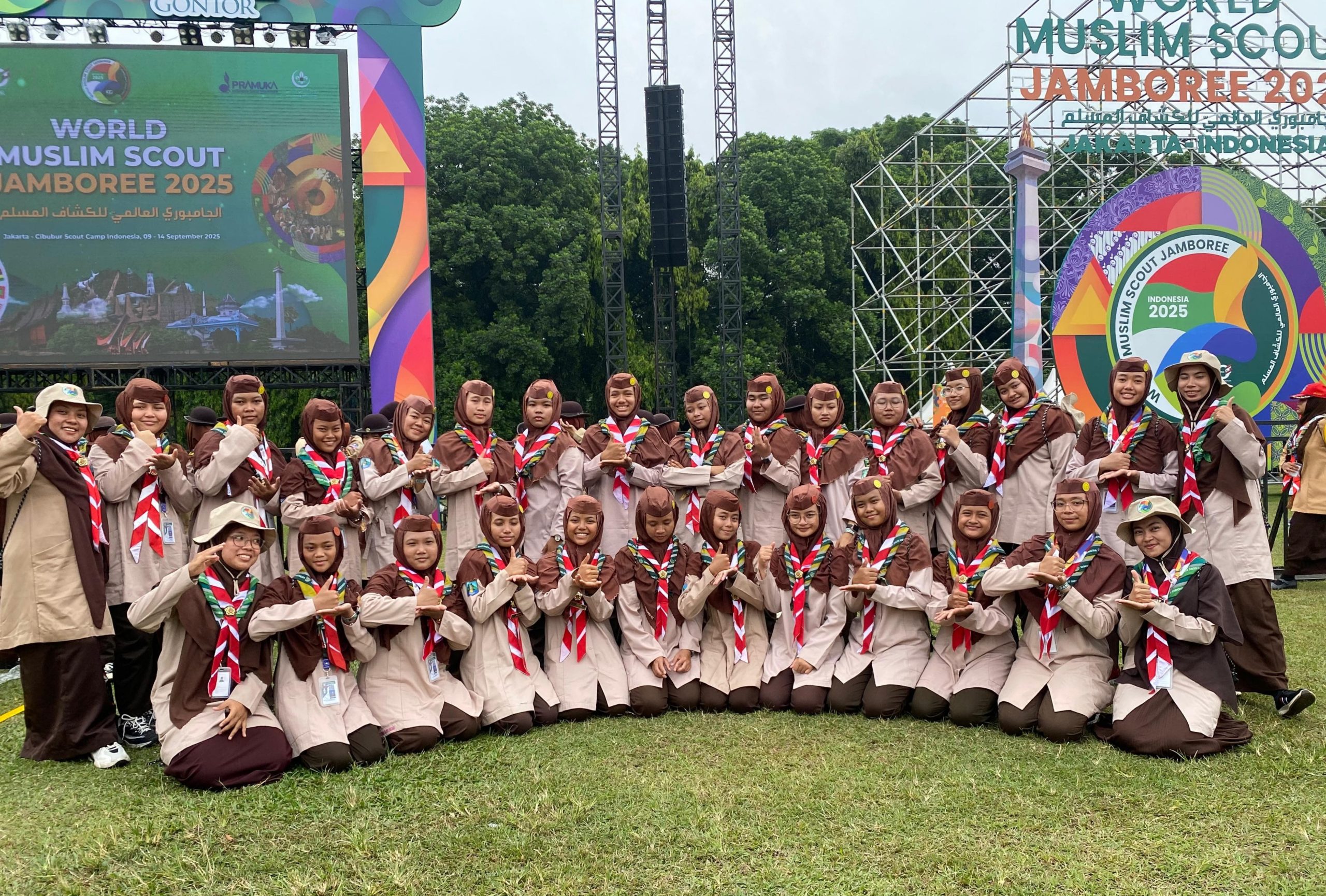 Misi Ukhuwah Islamiah Santri Al-Ishlah di World Muslim Scout Jambore 2025