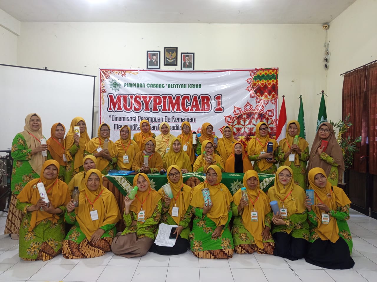 Musypimcab Aisyiyah Krian Bahas Khaira Ummah, Peserta Kompak Bawa Tumbler