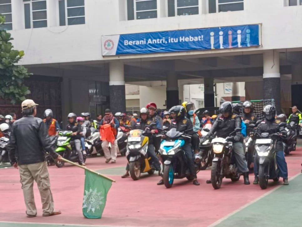 Touring Bikersmu Chapter Kota Bandung Tingkatkan Solidaritas