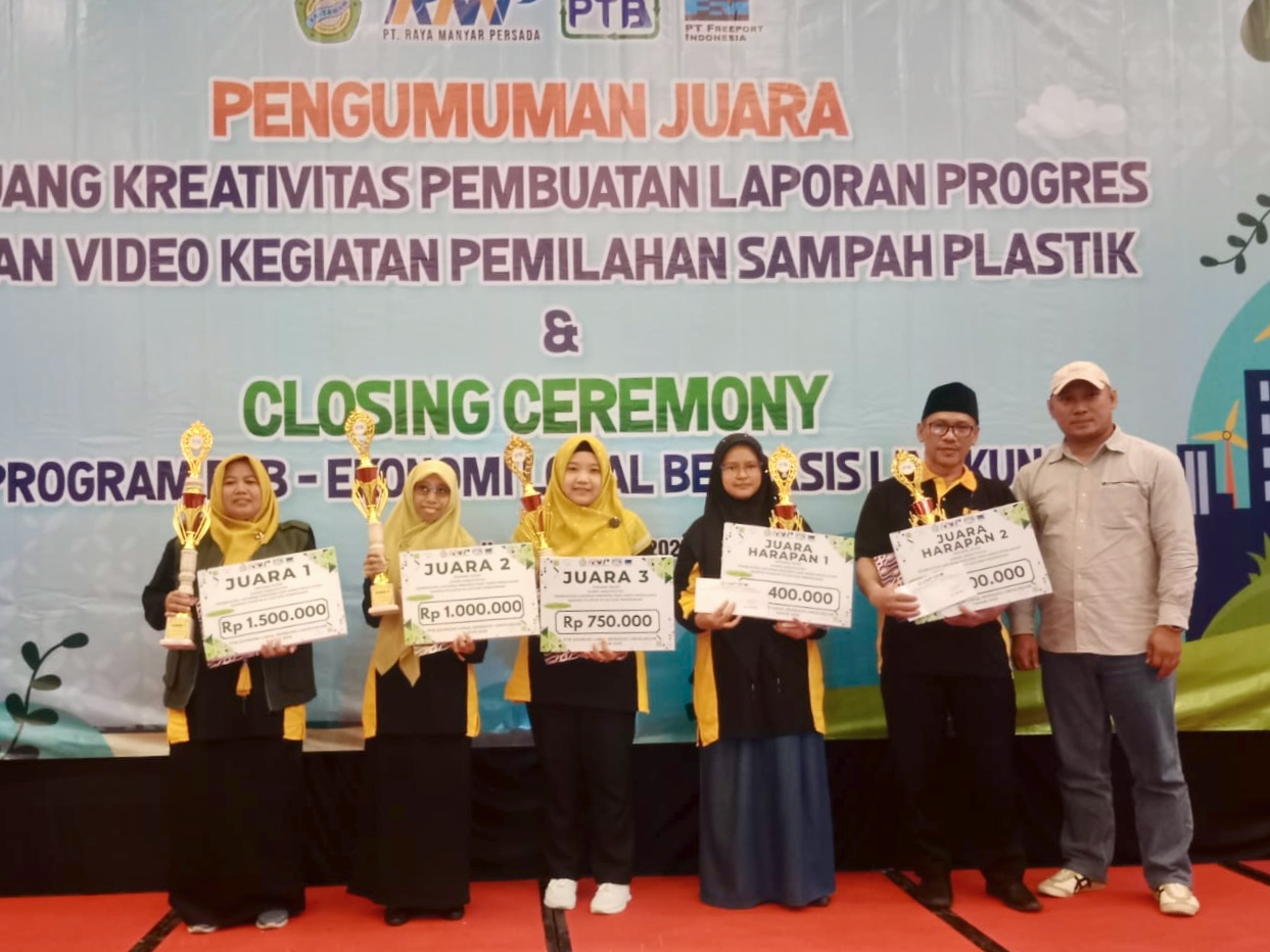 Sampah Plastik Menurun Tiap Pekan, Mimdaka Raih Juara III Laporan dan Video Pilah Sampah