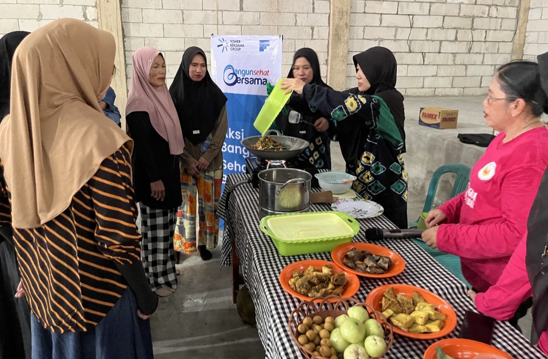 TBIG tingkatkan literasi kesehatan masyarakat Kalimantan. CSR bidang kesehatan ini berupa edukasi 3P. Pola hidup sehat, pola konsumsi sehat, dan pola sanitasi sehat. Sasarannya 4.204 warga 