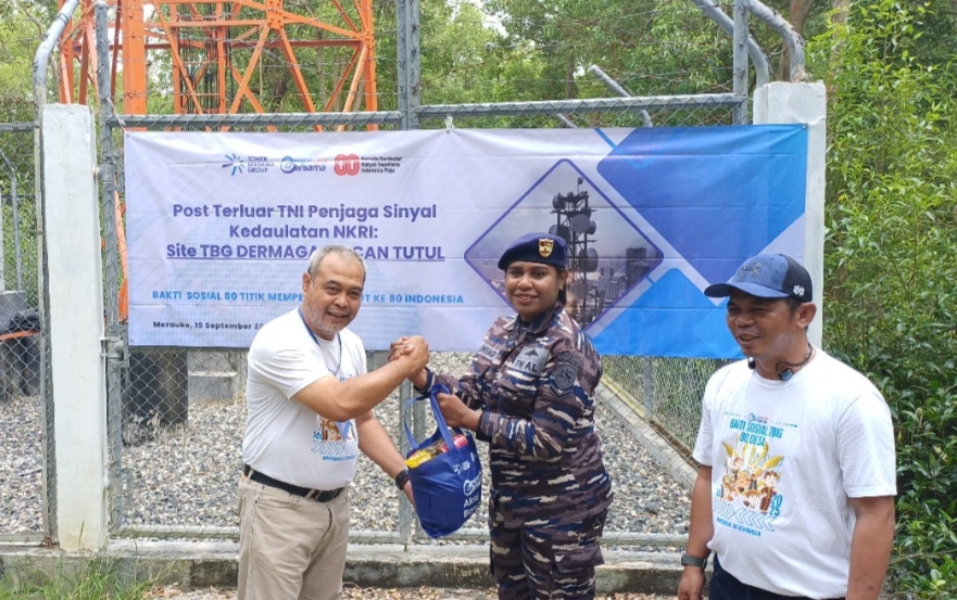 TBIG bantu 2295 warga Merauke 2,2 ton bahan makanan bergizi. Rangkaian baksos HUT ke-80 Kemerdekaan RI ini juga berikan bantuan kepada personel Kopassus di Pos Perbatasan RI-PNG di Sota