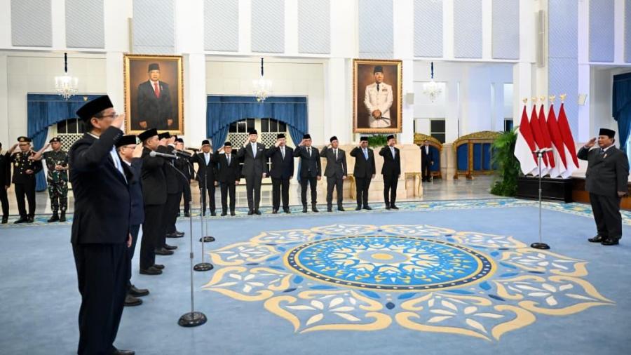 Presiden Lantik Menteri Baru