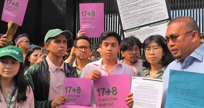 17+8 Tuntutan Rakyat: Diserahkan ke DPR, Begini Makna dan Isi Lengkapnya