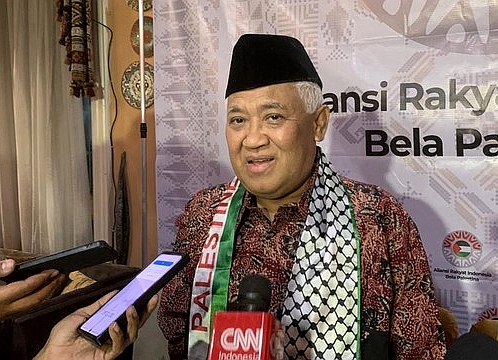 Din Syamsuddin: Solusi Dua Negara Prabowo di PBB ibarat Teriakan di Samudera