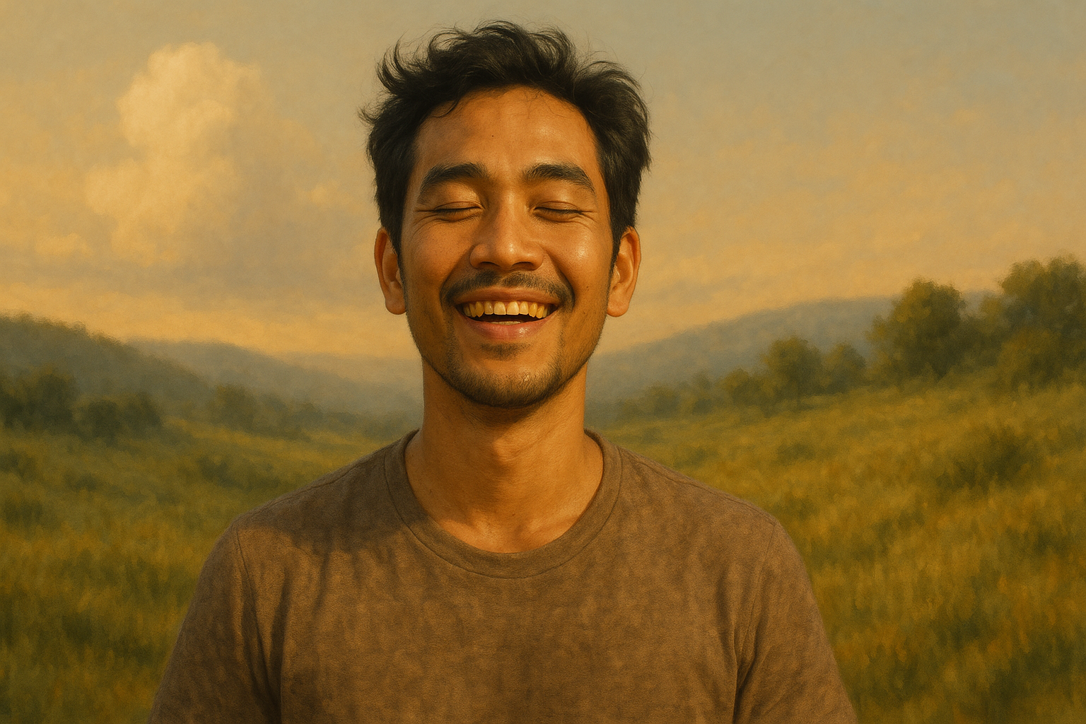 Tombol Bahagia Itu di Hati, Bukan di Dunia