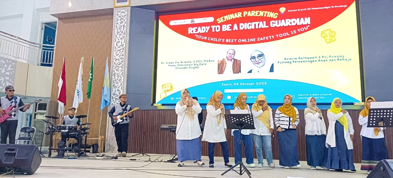 Game Seru dan Tips Digital Guardian di Seminar Parenting Baratajaya