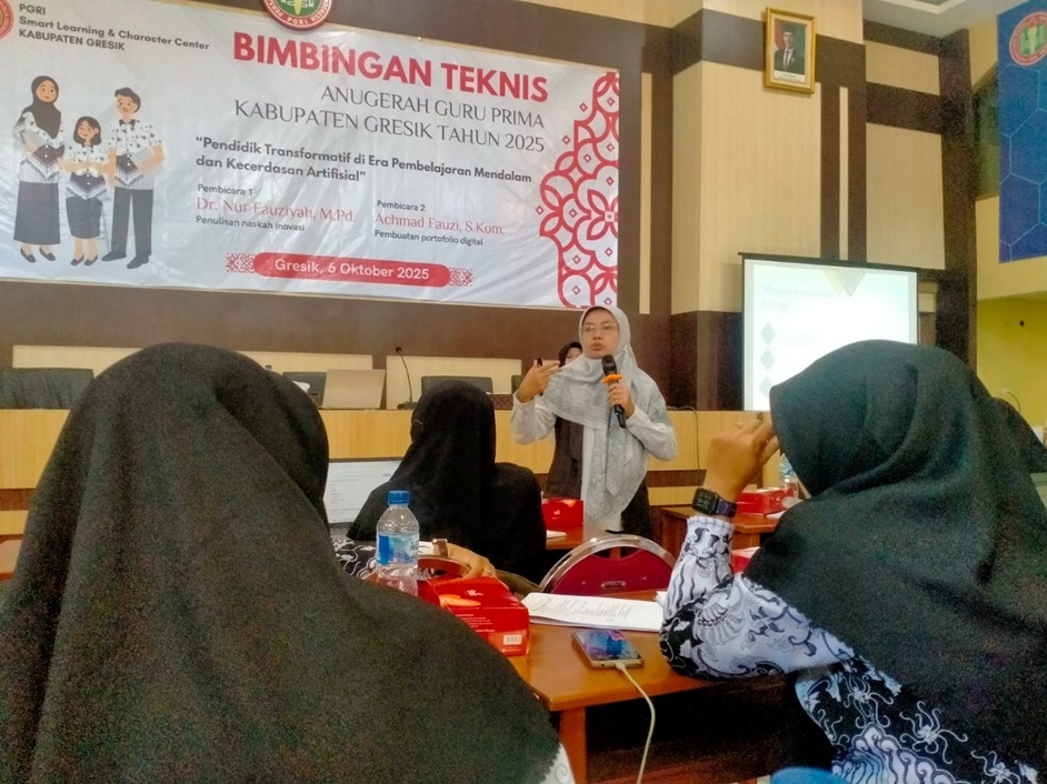 43 Pendidik Ikuti Bimtek Anugerah Guru Prima 2025 Kabupaten Gresik