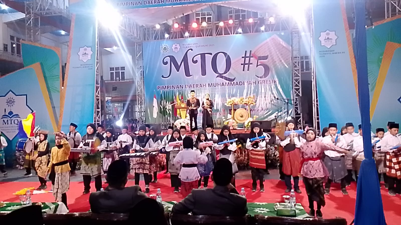 Debut Gemilang Drumben Simponi Derap Muri di Panggung MTQ Ke-5 PDM Gresik