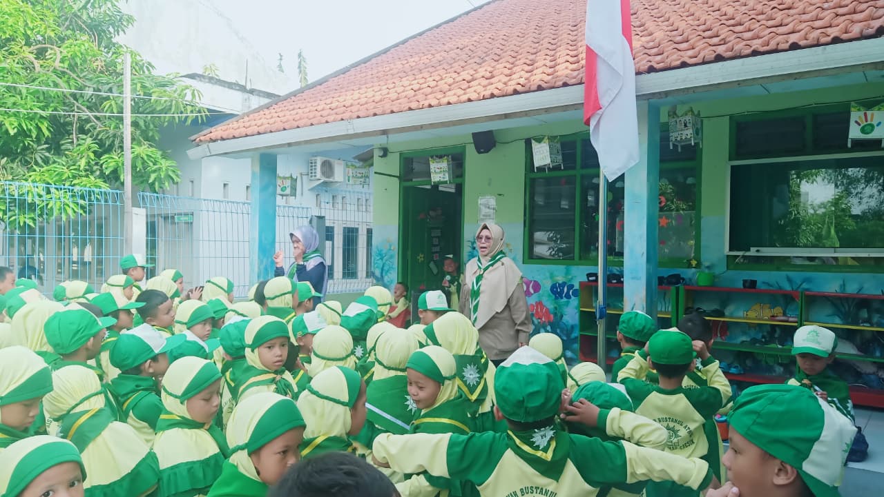 Sinergi TK Aisyiyah 11 Giri dan SD Muri Tanamkan Karakter Pandu HW