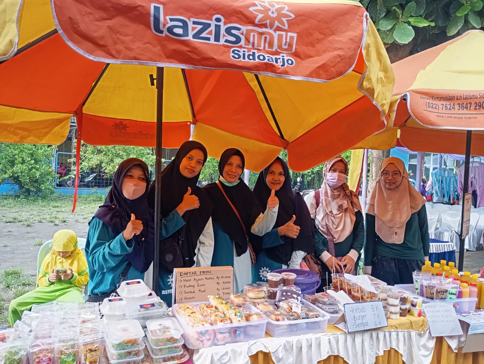 UMKM Aisyiyah Krian Memeriahkan Bazar Milad Ke-26 SD Sakri