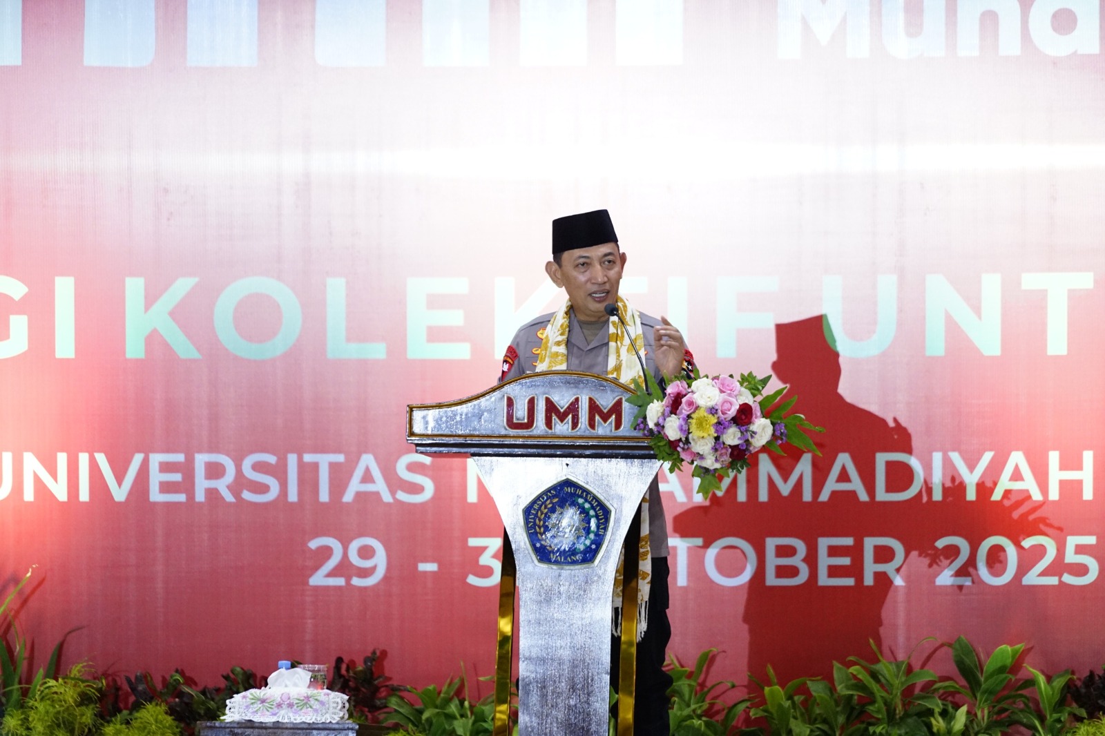 Kapolri Ajak IMM Waspadai Geopolitik dan Perkuat Kemandirian Bangsa